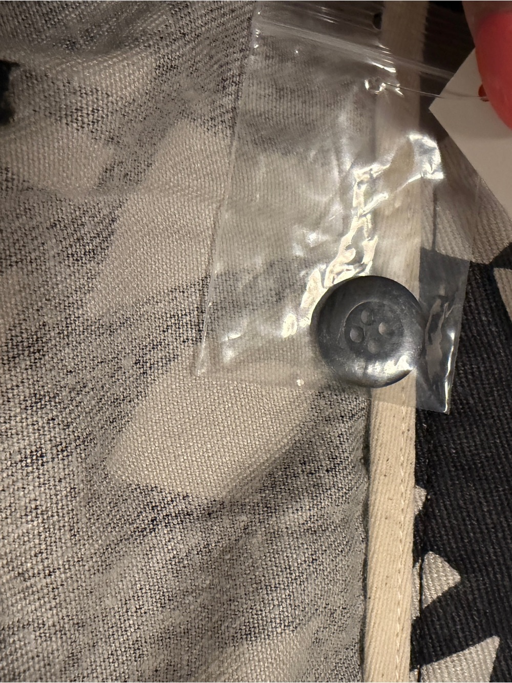 Madewell Men’s XL Hemp Cotton Printed Shorts Thunder Cloud NF016 NWT - Picture 10 of 13